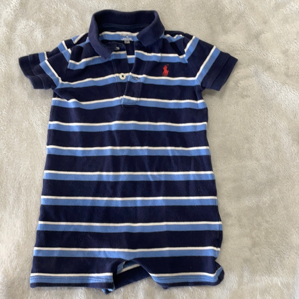 Ralph Lauren Striped Romper